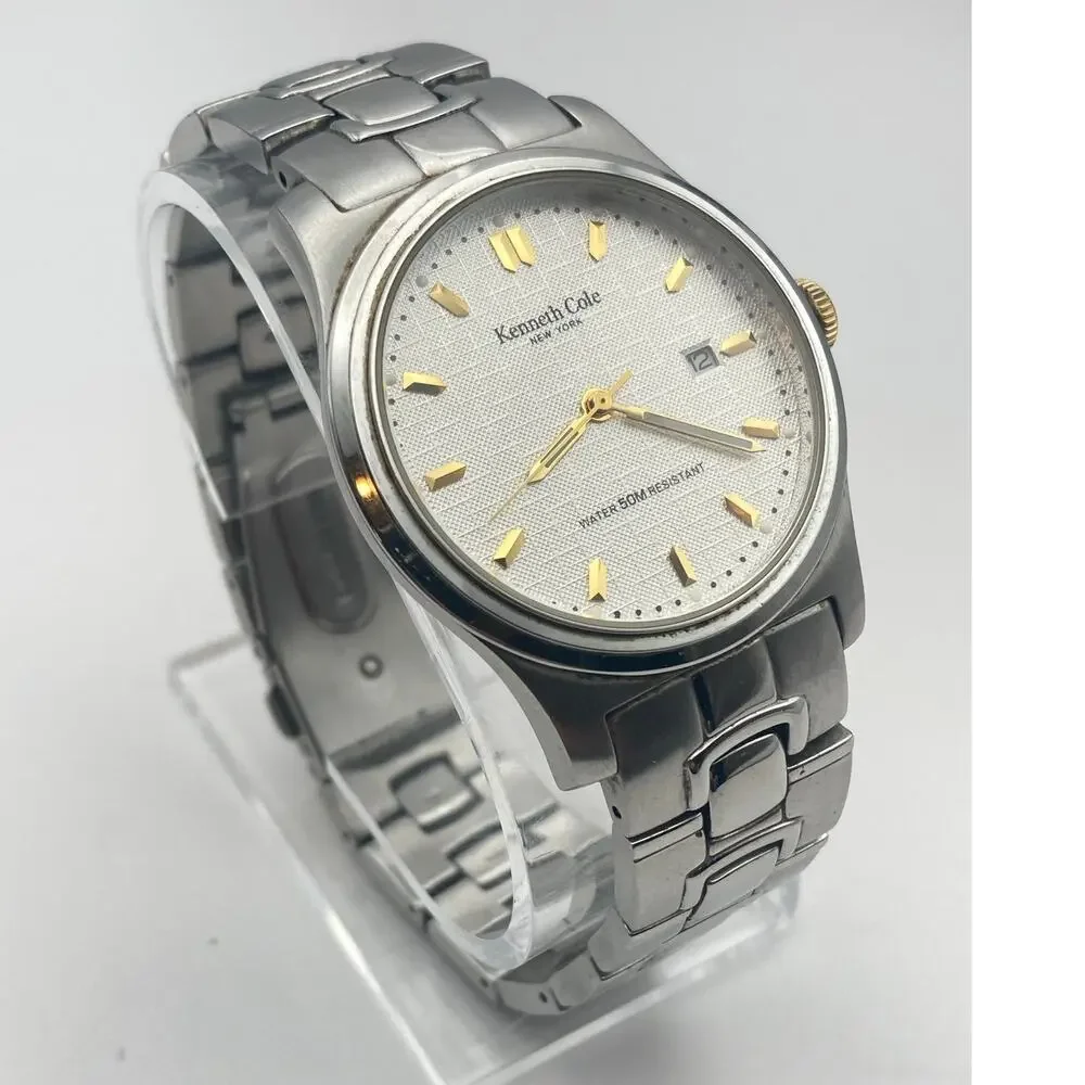 Kenneth Cole New York KC3313 Men's Watch 38mm - Fresh Battery WR 50m Date